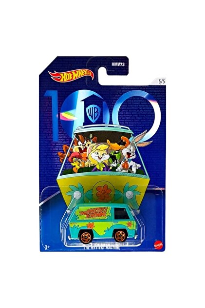 ミニカー Hot Wheels The Mystery Machine HOT WHEELS Looney Tunes Temalı Arabalar The Mystery Machine