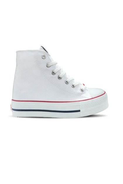 Super High Kadın Beyaz Sneaker Platform Sa12lk211y-000