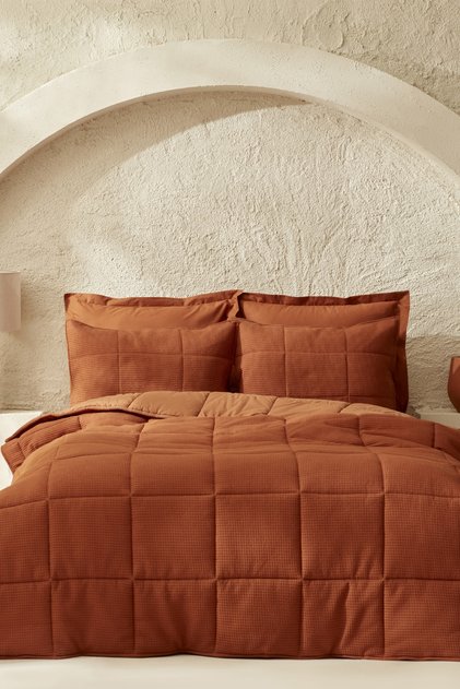 Muse Çift Kişilik Spring Comfort Terracotta