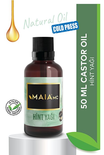 Castor Oil 50 ml Helps to Dry Out Acne on the Skin.