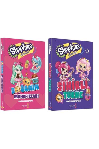 Yakamoz Yayınları Shopkins Cicibiciler Set 2 Kitap / Doğanın