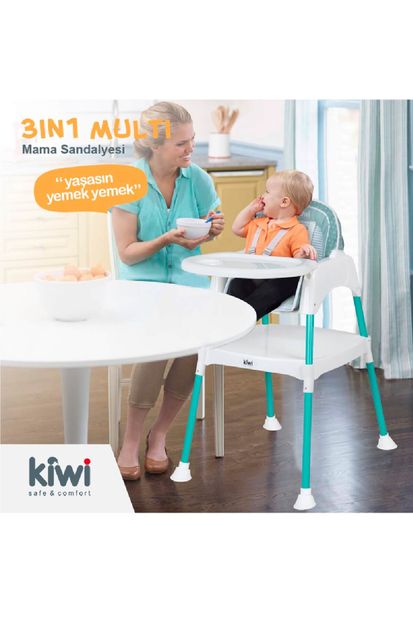 Kiwi Safe&Comfort 3 In 1 Multi Mama Sandalyesi Pembe-Pink / - 4