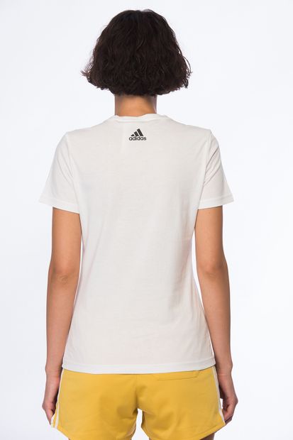 adidas Kadın T-Shirt - Foil Logo Tee - CV4567 - 2