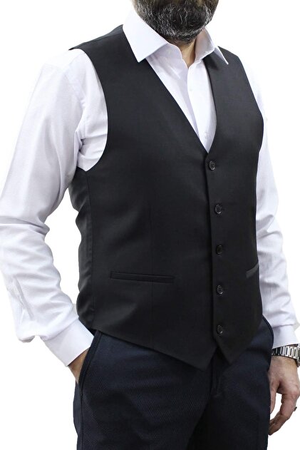 MENTOR REGALO V-NECK BLACK VEST 50200 - Price, Reviews