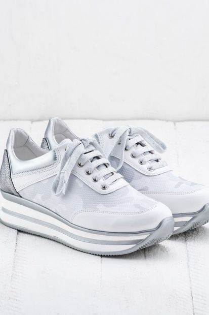 Elle Shoes TOTNEES Beyaz Kadın Ayakkabı - 2