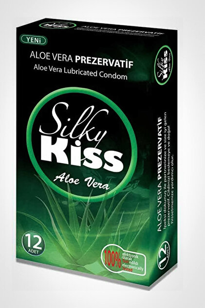 Merry See Aloe Vera Prezervatif Silky Kiss 12 Adet Condom - 1