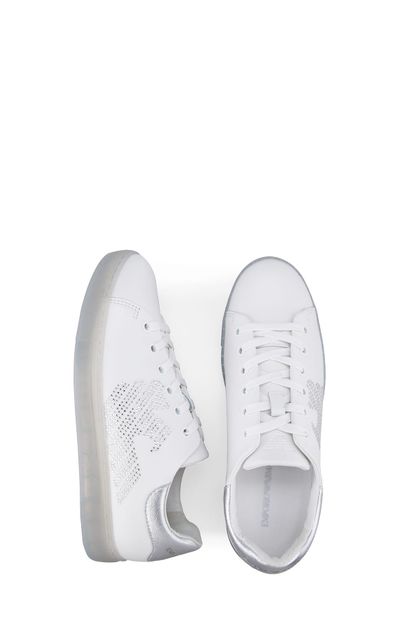 Emporio Armani Kadın Beyaz Sneaker X3X071 XL807 N627 - 7
