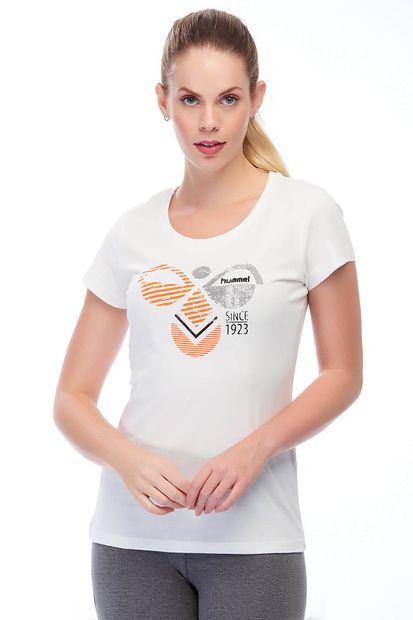 hummel Kadın T-shirt - Hmlfern T-Shirt S/S - 1