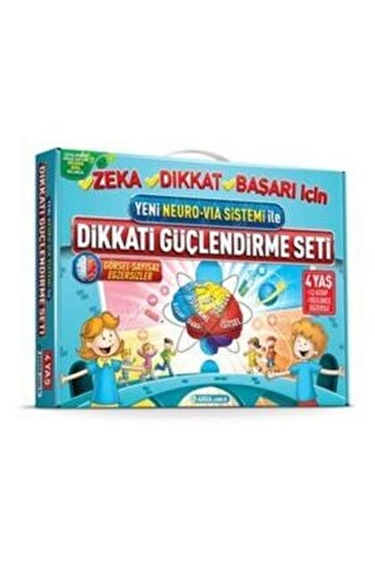 Adeda Yayınları Neuro Via Sistemi Dikkat Güçlendirme Seti 4 Yaş