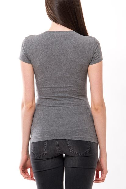 Moschino Kadın Gri T-Shirt Mw156 - 2