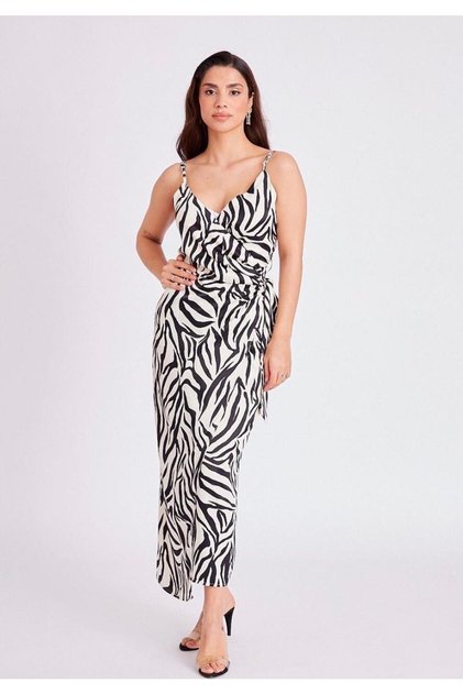 Rope Strap Covered Midi Dress