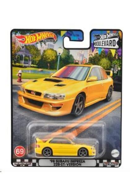 Mattel Hot Wheels Boulevard Premium '98 Subaru Impreza 22b-sti