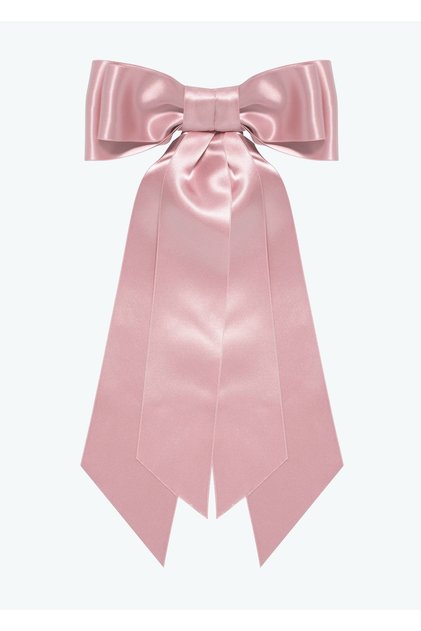 Double Layer Bow Silk Satin Buckle