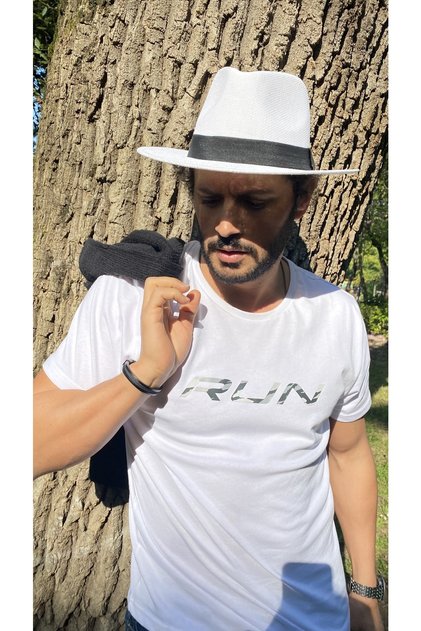 Ανδρικό ψάθινο καπέλο Cowboy Model