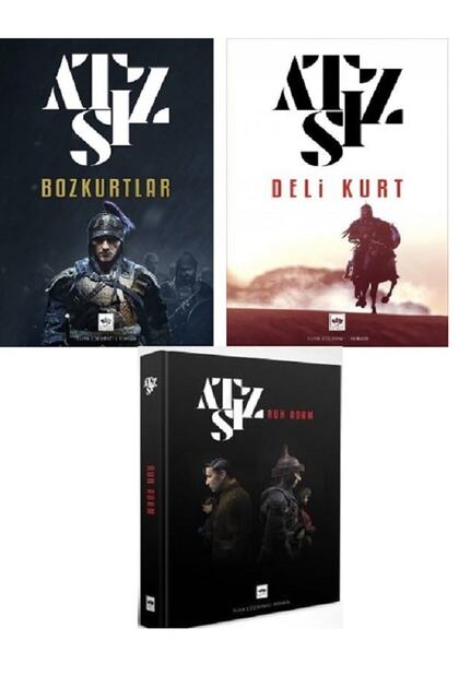 Bozkurtlar - Deli Kurt - Ruh Adam / 3 Kitap Set Yeni Baskı - Hüseyin Nihal Atsız