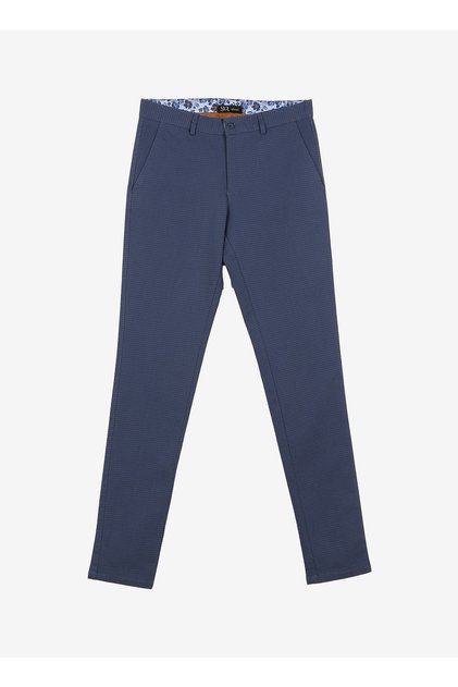 Normal Bel Normal Paça Slim Fit Saks Erkek Pantolon Pn2020500538