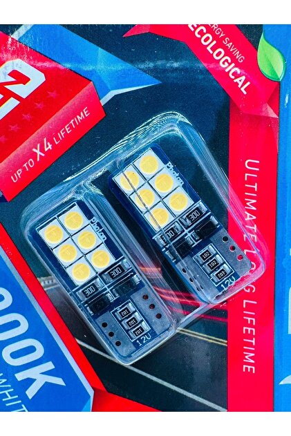 （192）ユニティ12V 50W EZ-10 20° 中角電球18個まとめ売り Photon Beyaz T10 W5w Ph7020 Dipsiz Led - Fiyatı, Yorumları