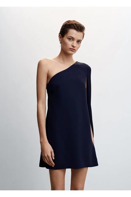 pink asymmetrical dress Mardi | PINK Asymmetric Maxi Dress With Ruching