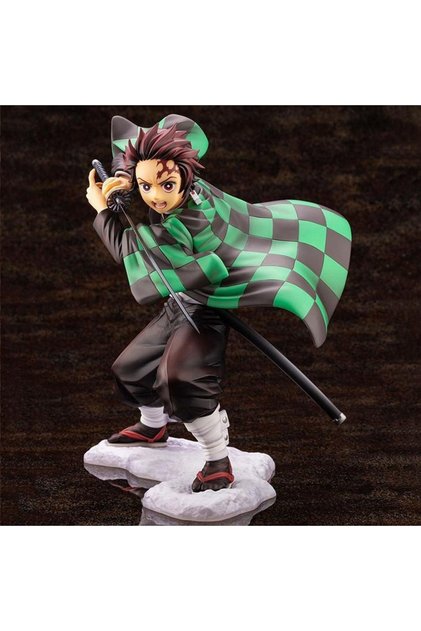 Demon Slayer Tanjirou Kamado Figür Anime Figür Biblo