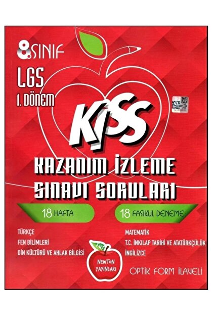 Newton Yayınları 8. Sınıf Lgs 1. Dönem Tüm Dersler Kazanım Izleme