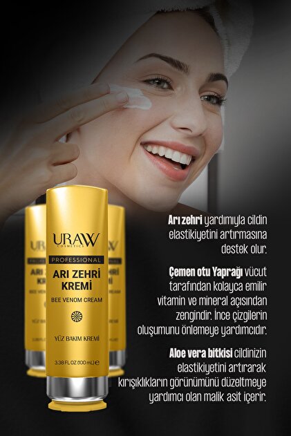 Uraw Cosmetics Uraw Arı Zehri Kremi - 4
