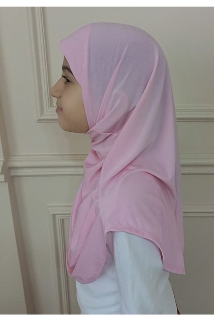 Bone Practical Hijab Scarf-pink