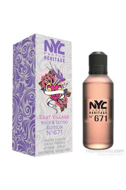 NYC East Village Rock & Tattoo Edition No: 671 Edp 100 ml Kadın
