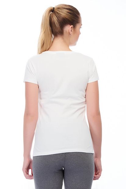 hummel Kadın T-shirt - Hmlfern T-Shirt S/S - 2