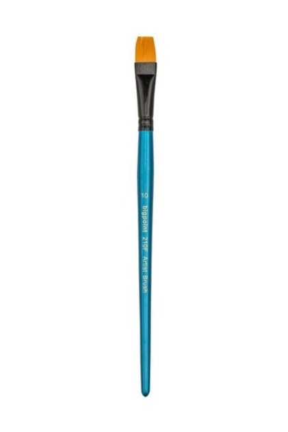 210f Series Synthetic Bristle Flat Cut Brush No: 10 (1 Piece)