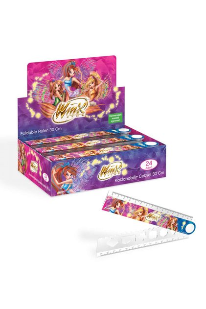 Winx Club Katlanır Geometrik Şekilli Cetvel Ygn65385-Ast /