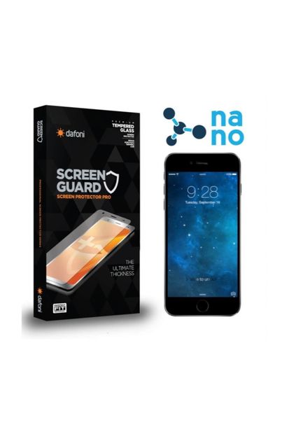 Dafoni iPhone 6 Plus / 6S Plus Nano Glass Premium Cam Ekran Koruyucu - 1