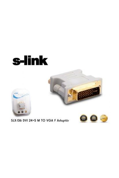S-LINK S-Link Slx-136 Dvı 24+5 M To Vga F Adaptör - 2