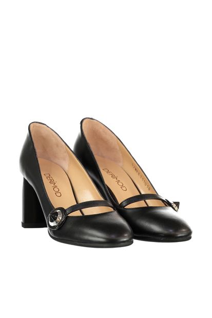 Derimod Siyah Kadın Topuklu Ayakkabı - 5