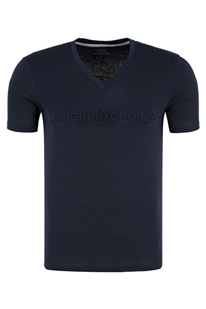 Armani Exchange Lacivert Erkek T-Shirt 6Zztax Zjh4Z 1510 - 1