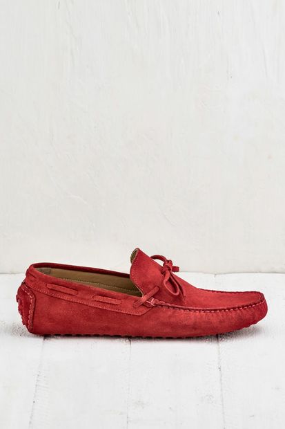 Elle Shoes MONROY Hakiki Deri Kırmızı Erkek Loafer - 4