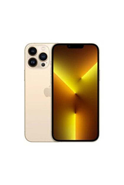 10月24日まで iPhone13 Pro Max 256GB ゴールド Apple Yenilenmiş iPhone 13 Pro Max 256 GB Altın Cep Telefonu (12