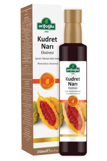 Kudret Narı Ekstresi Sıvı Bitkisel Takviye Edici Gıda 250ml