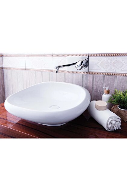 VitrA Istanbul 4520b403-0016 Çanak Lavabo, 50cm, Beyaz, Clean