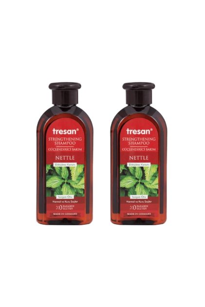 Nettle Strengthening Care Shampoo 300 ml - Dry and Normal - New - 2 Pieces