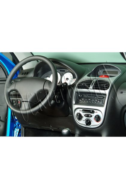 Meriç ® Peugeot 206 Front Glove Box Plated Aluminum 10 Pieces 2001-2010