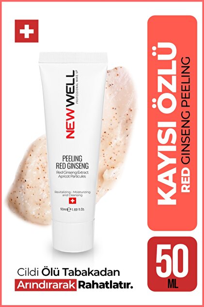 New Well Kayısı Özlü Red Ginseng Peeling (50ML) - Fiyatı, Yorumları