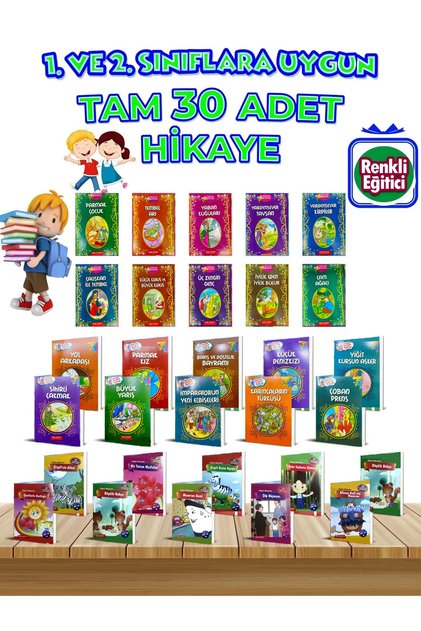 Bal Arısı Candy 1. Teacher-Recommended 30-Story Set Suitable for Grades 2 and Above