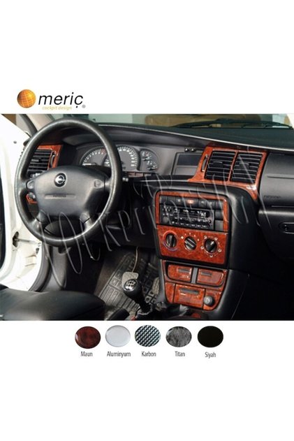 Meriç ®   Opel Vectra B Front Glove Box Trim Mahogany 20 Pieces 1995-2002