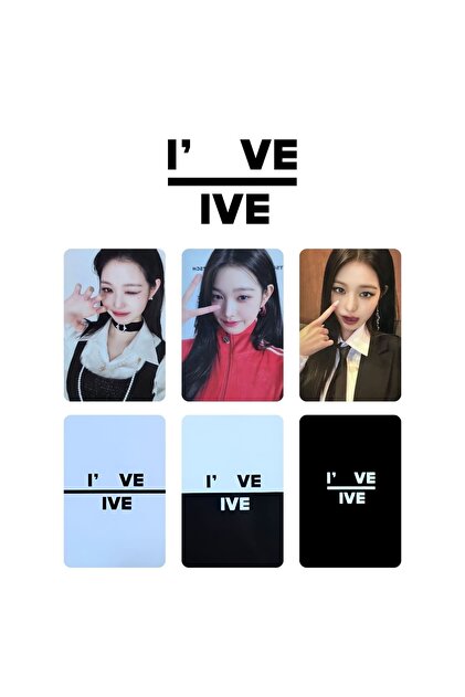 ive ive レイ  トレカ I've ive Kpop Dünyasi Ive Rei '' I' Ve Ive'' Albüm Kart Seti - Fiyatı
