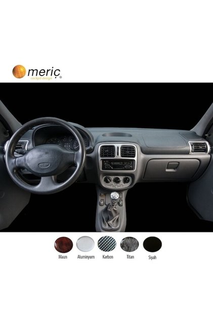 Meriç ®   Renault Clio Front Glove Box Trim Aluminum 18 Pieces 1998-2001
