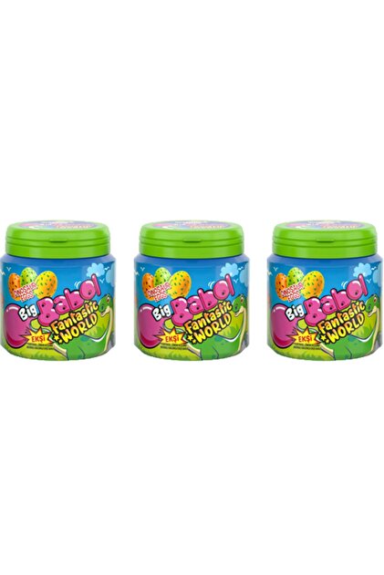 Big Babol Fantastic World Portakal Limon Ve Elma Aromalı Ekşi
