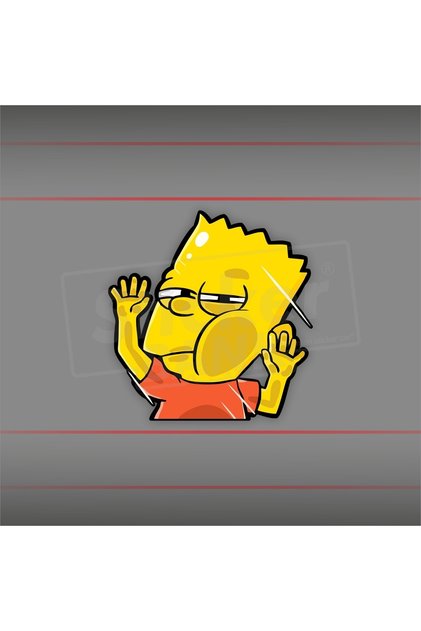 Car Sticker Simpson-2 Sticker