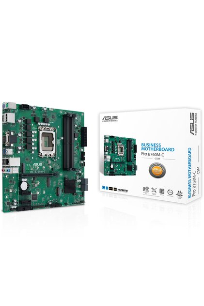 Pro B760m-c-csm Intel B760 Soket Lga1700 Ddr5 6200mhz 2xm.2 Matx Anakart