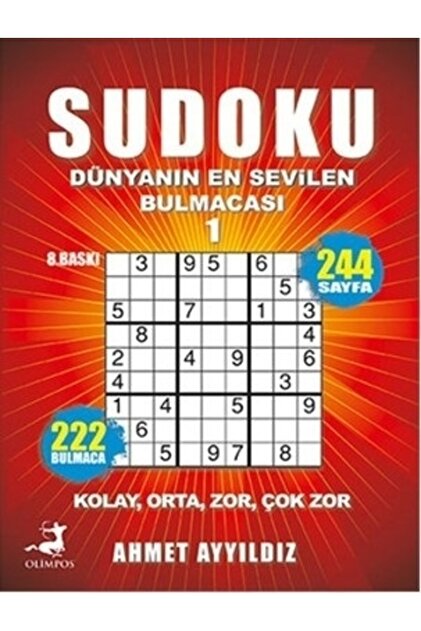 Olimpos Yayınları Sudoku 1 - Fiyatı, Yorumları