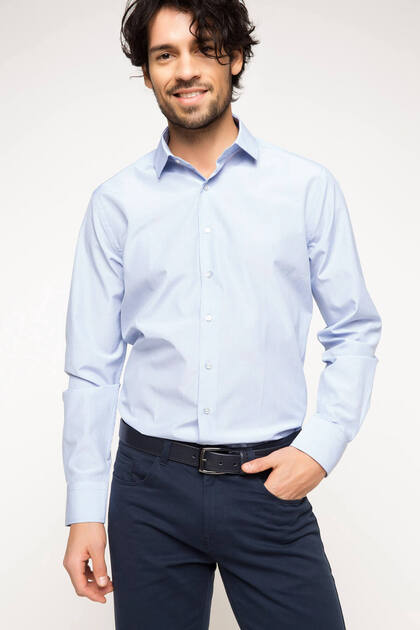 G5871Az.Men's Modern Fit Shirt G5871Az.17Sp.Be196 (17 Sp)